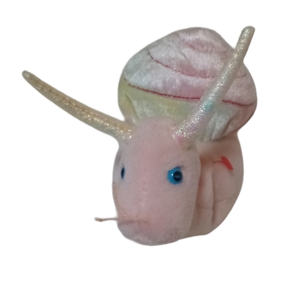 Ty Other - Ty Beanie Baby Babies SWIRLY The SNAIL Stuffed Animal Plush 1999